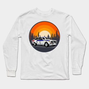 Escort Rally Forest Print Long Sleeve T-Shirt